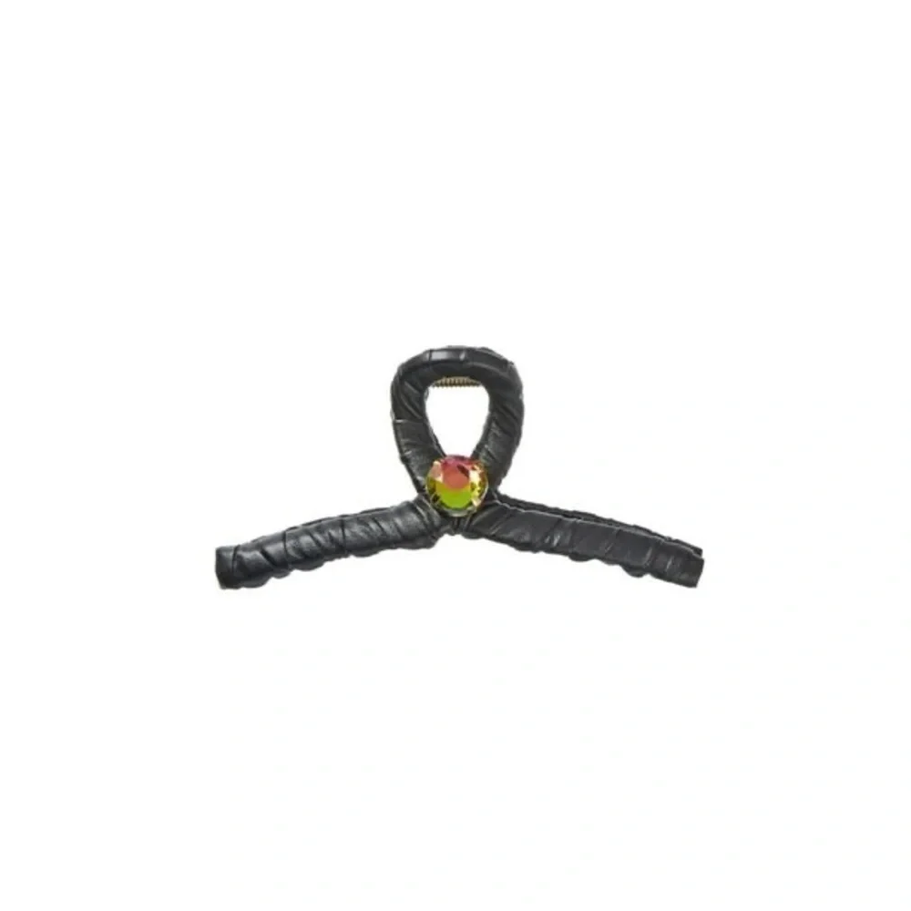 Scunci WICKED Black Hair Clip with Colorful Accent